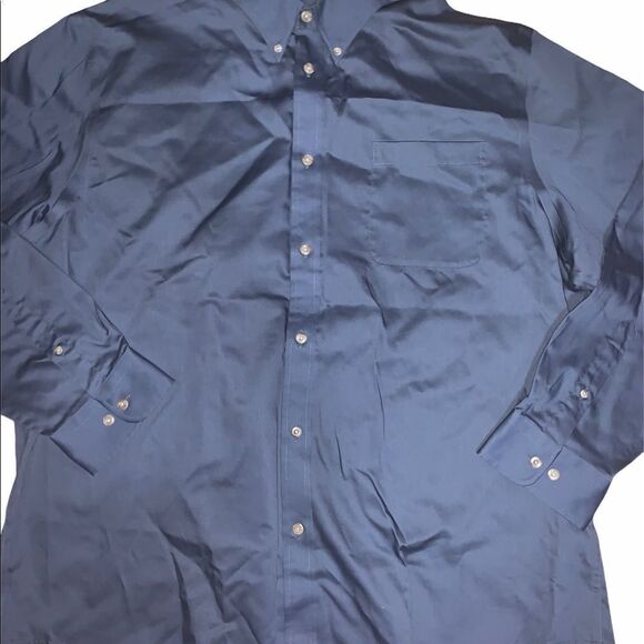 The Outfitters By Lands’ End Button Front Shirt - Picture 2 of 6